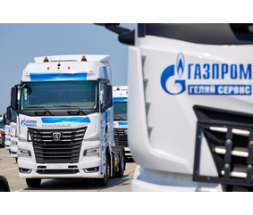 Парк газомоторных магистральных тягачей КАМАЗ в автопарке «Газпром гелий сервис» увеличился в 15 раз за пять лет