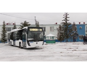 Тестирование автобуса НЕФАЗ в Костроме