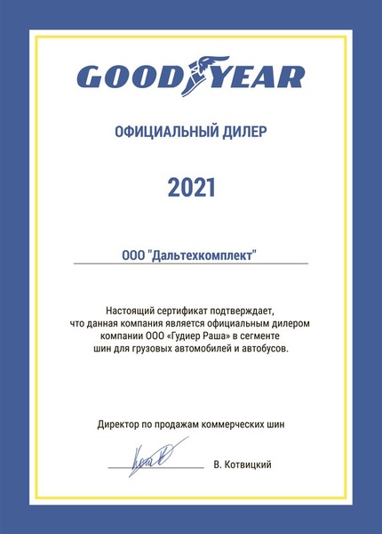 GOODYEAR 2021