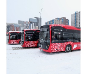 Торжественный запуск электробусного движения в Перми
