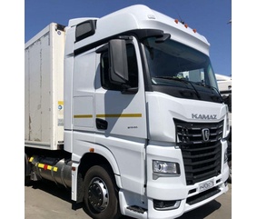 КАМАЗ-54901 на СПГ протестировали в автопарке транспортной компании
