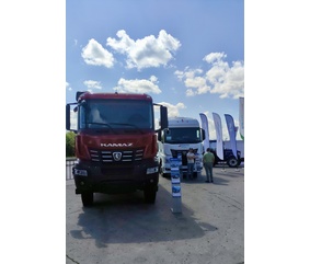 Автотехника КАМАЗ на выставке в Чебоксарах