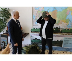 «КАМАЗ» обеспечил военной экипировкой сотрудника «Муромтепловоза»