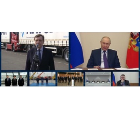 Владимир Путин запустил первый беспилотный КАМАЗ по трассе М-12