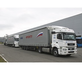 «КАМАЗ» готовит к отправке в зону СВО очередную партию гуманитарного груза