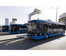 В Москву поступила очередная партия электробусов КАМАЗ нового поколения А5