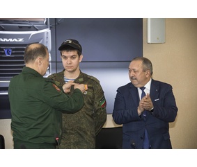 Камазовец, участник СВО Айрат Залалдинов награждён государственной наградой РФ