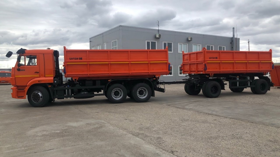 Самосвалы КАМАЗ-45143 пополнили автопарки сельскохозяйственных предприятий