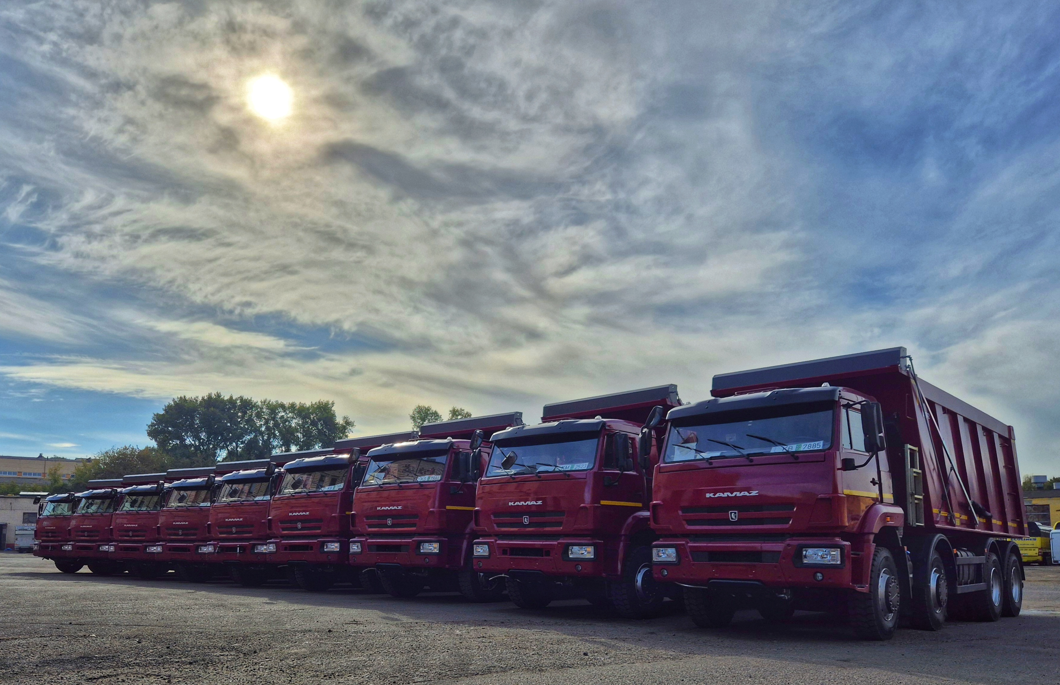 В Белоруссии растёт спрос на рестайлинговые самосвалы КАМАЗ