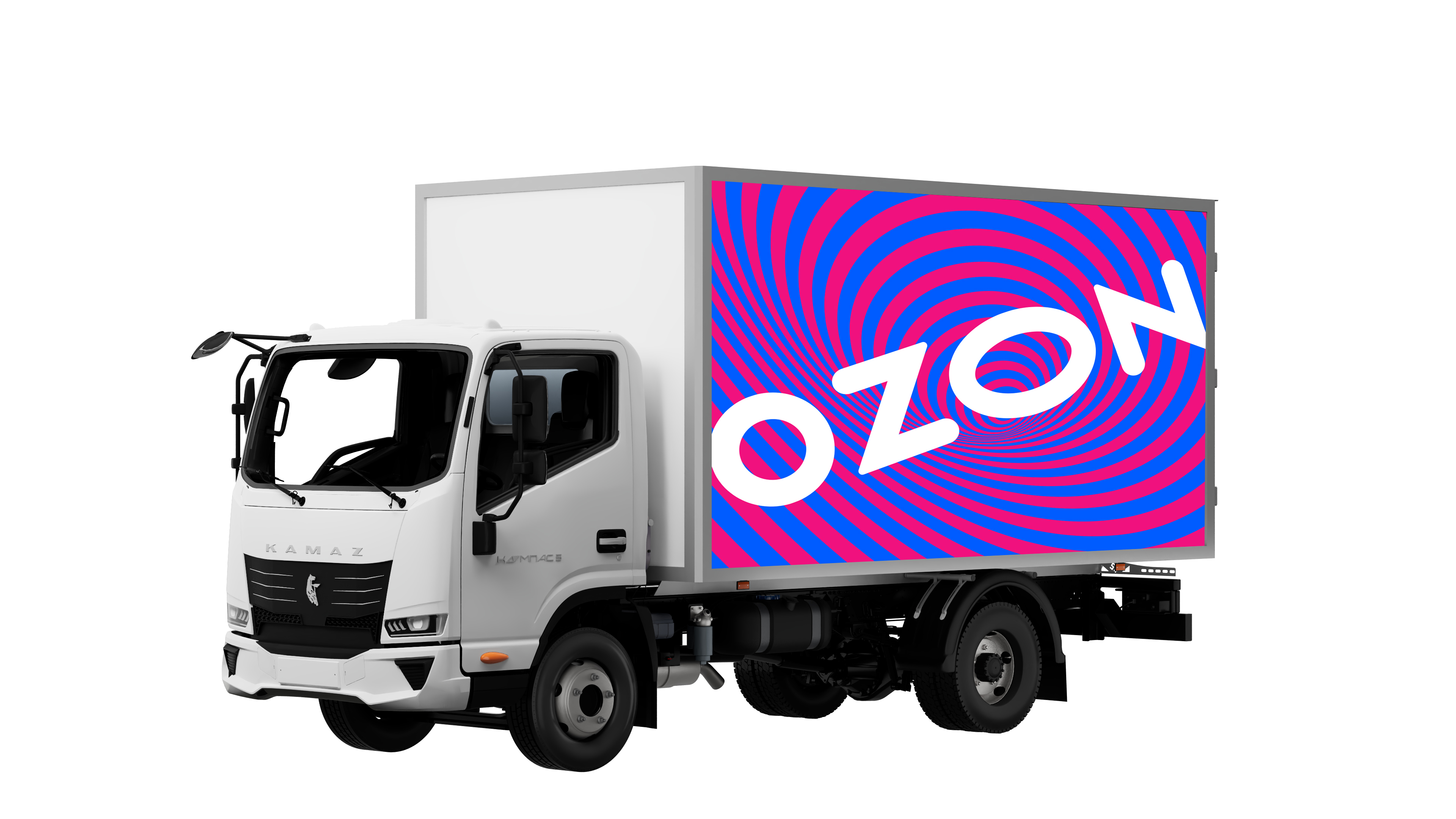 Начались поставки автомобилей КАМАЗ Компас для маркетплейса Ozon