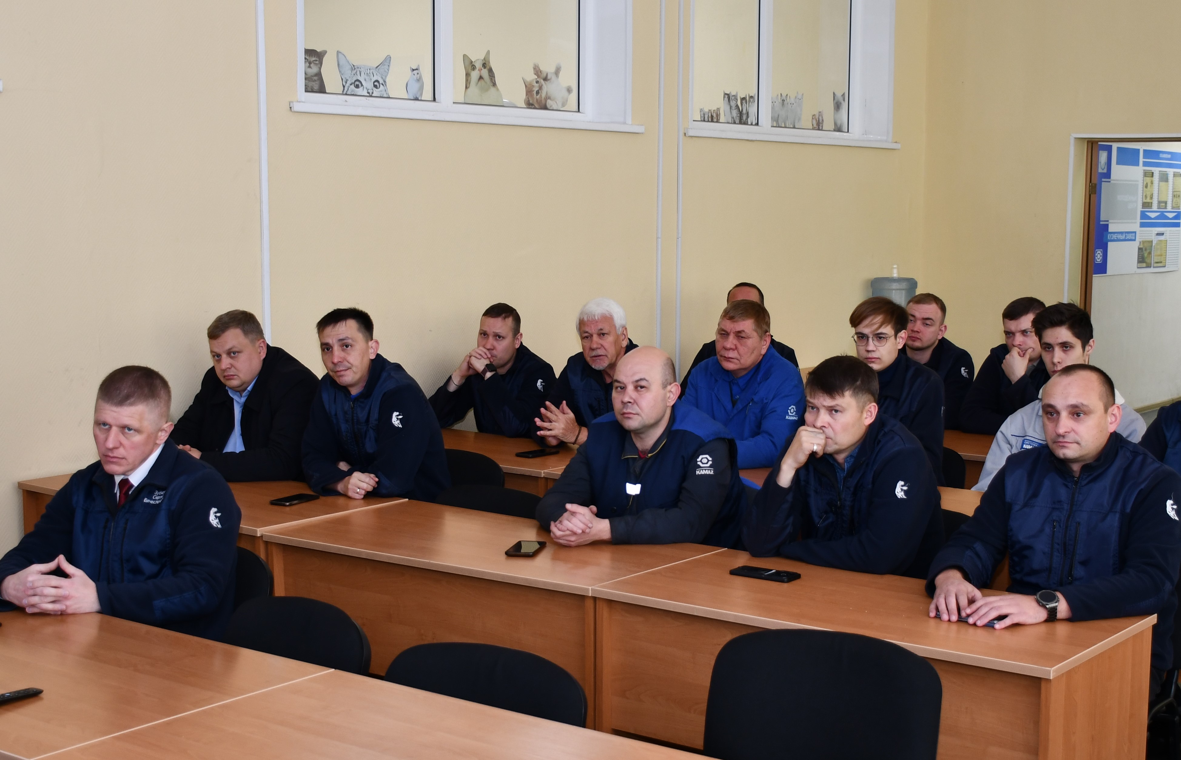 На кузнечном заводе прошла встреча мастеров