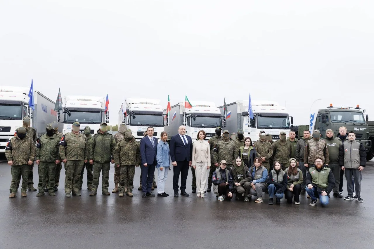 Гуманитарный груз от «КАМАЗа» передан бойцам СВО