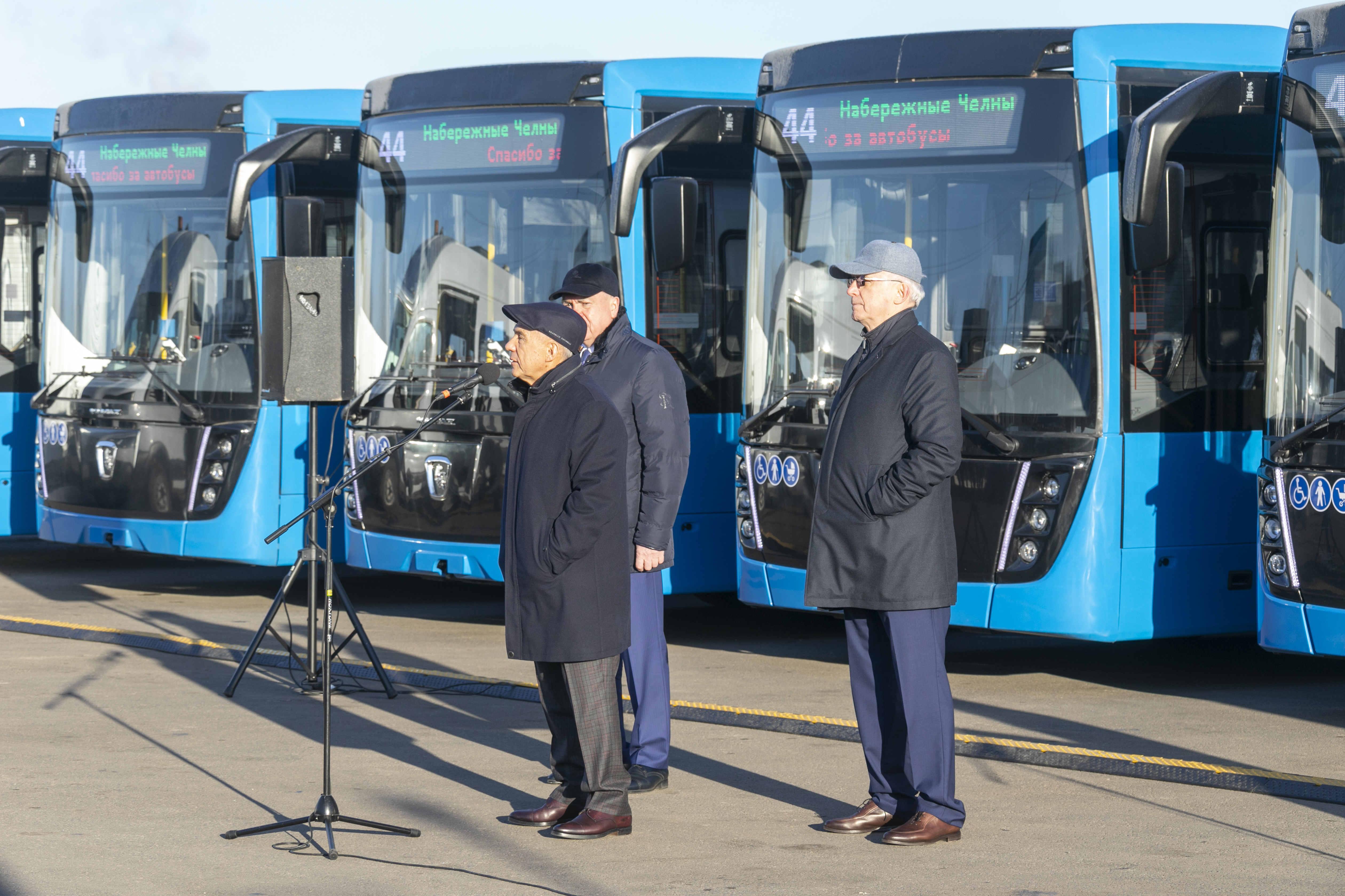 «КАМАЗ» поставил в Набережные Челны очередную партию автобусов