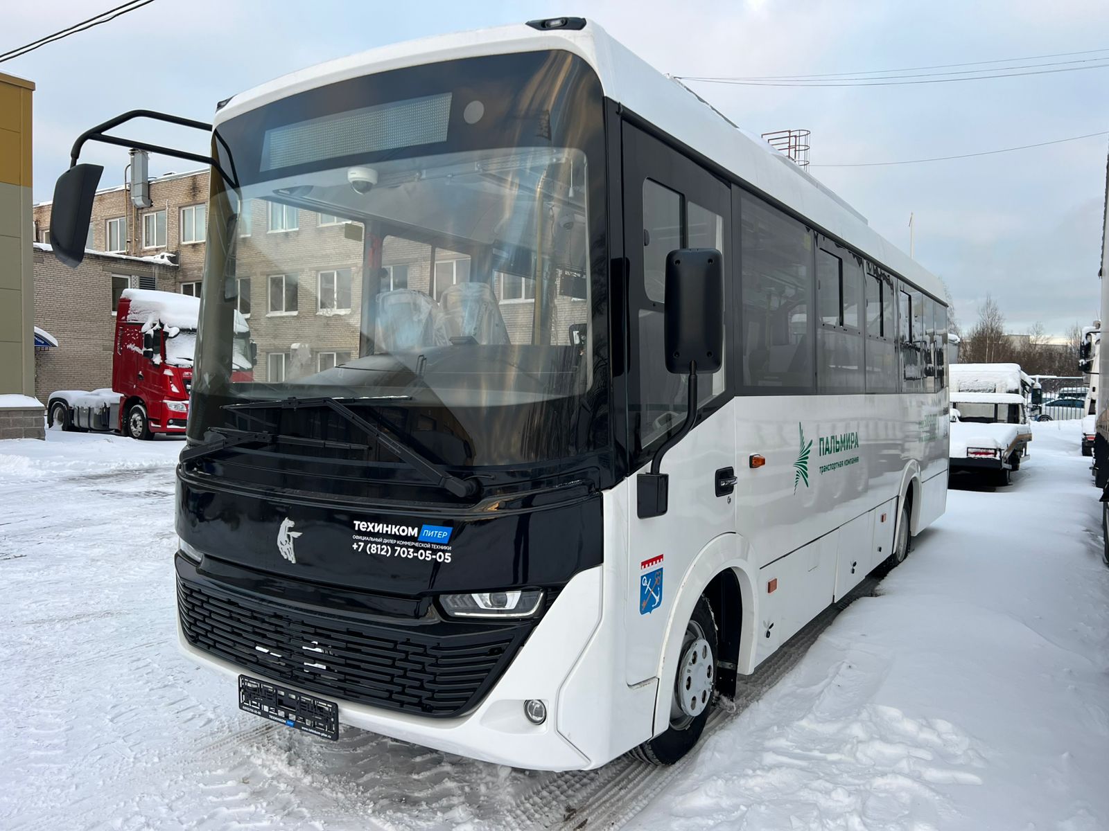 Камазовские автобусы Вега будут перевозить пассажиров в Санкт-Петербурге