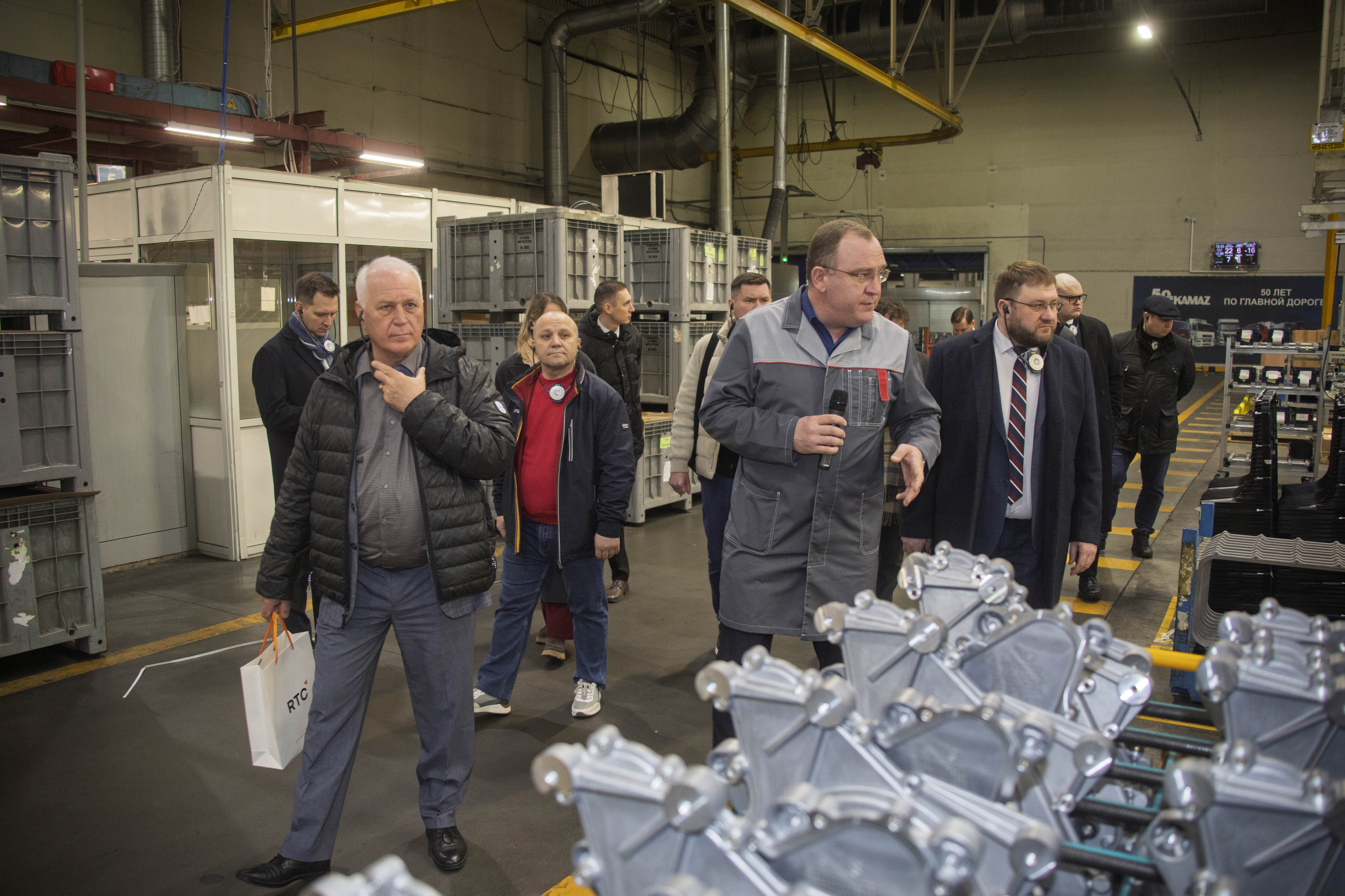 Делегация Еврейской автономной области посетила «КАМАЗ»